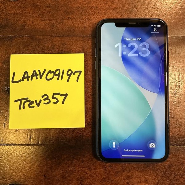 Apple iPhone 11 - AT&T, Black, 128 GB, A2111