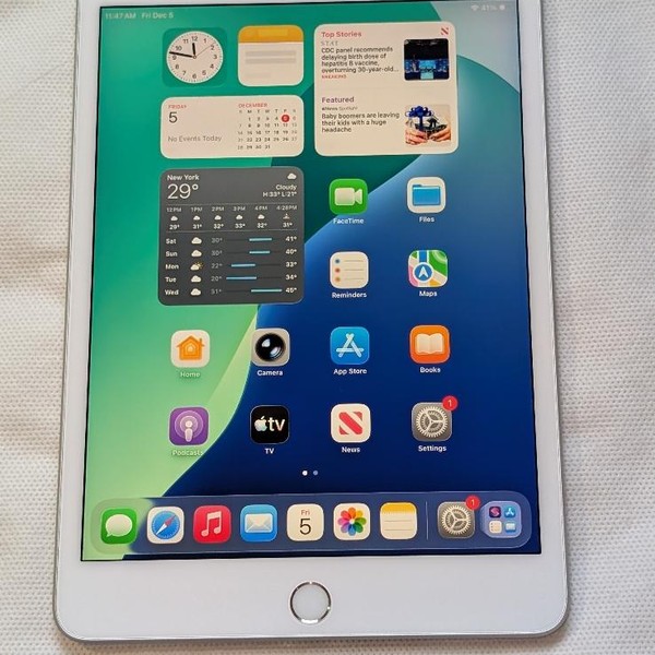 Apple iPad Mini 5th Gen - Wi-Fi, 64 GB, Silver