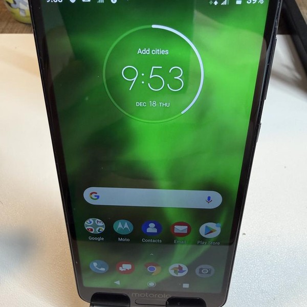 Moto G6 - Verizon, 32 GB, Black, 3 GB