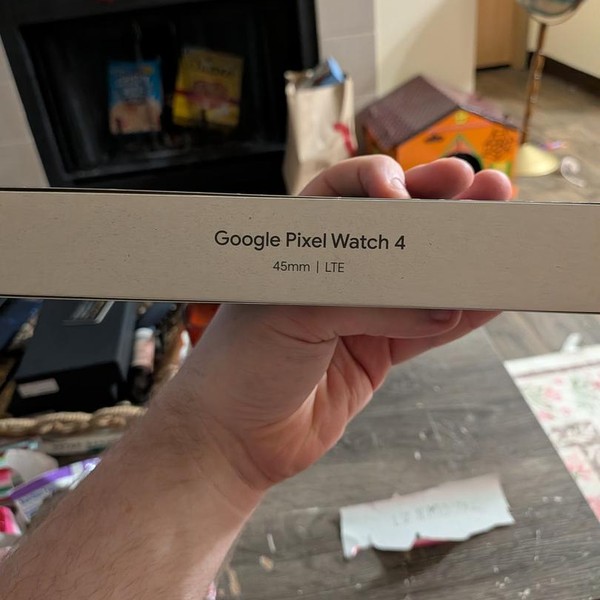 Google Pixel Watch 4 - Unlocked, Black, 45mm, LTE