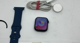 Good
													Apple Watch Series 7 45mm - Unlocked, Blue, A2477 - Cellular, Aluminum, photo 1 of 11