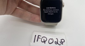 Good
													Apple Watch Series 7 45mm - Unlocked, Starlight, A2477 - Cellular, Aluminum, photo 1 of 5