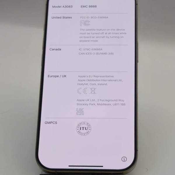 Apple iPhone 16 Pro - Verizon, Natural, 256 GB, A3083