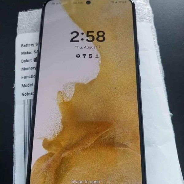 Samsung Galaxy S22 - Verizon, 128 GB, Black, 8 GB, SM-S901U