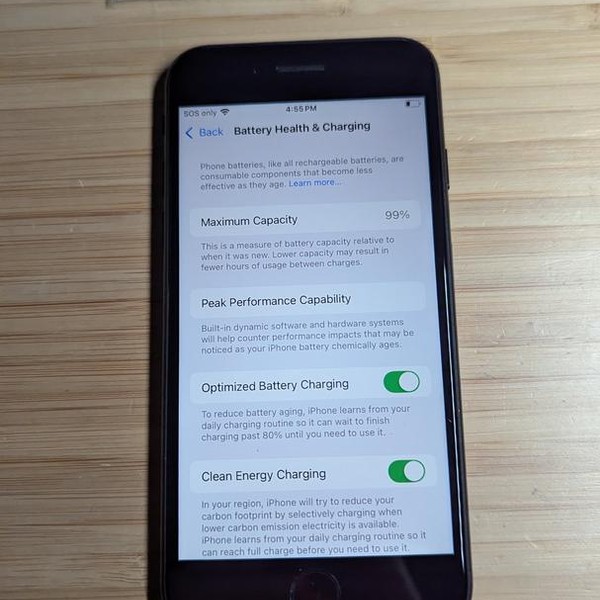 Apple iPhone SE 3rd Gen 2022 - Unlocked, 256 GB, Midnight, A2595