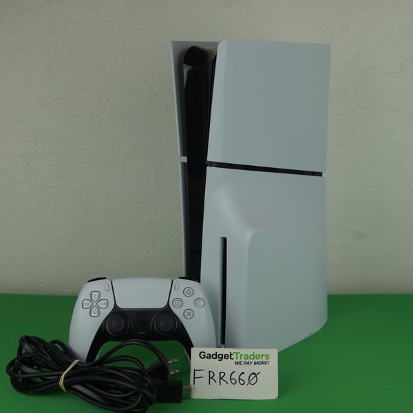 PlayStation 5 Slim Standard Edition (2023) - White, 1 TB