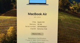 Good
													MacBook Air 2022 (M2) - 13" - Apple M2, Midnight, 256 GB, 16 GB, photo 5 of 12