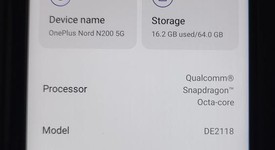 Mint
													OnePlus Nord N200 5G - Unlocked, Blue, 64 GB, 4 GB, photo 4 of 6