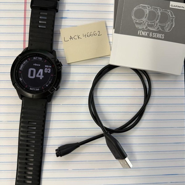 Garmin Fenix 6X - Black, Pro