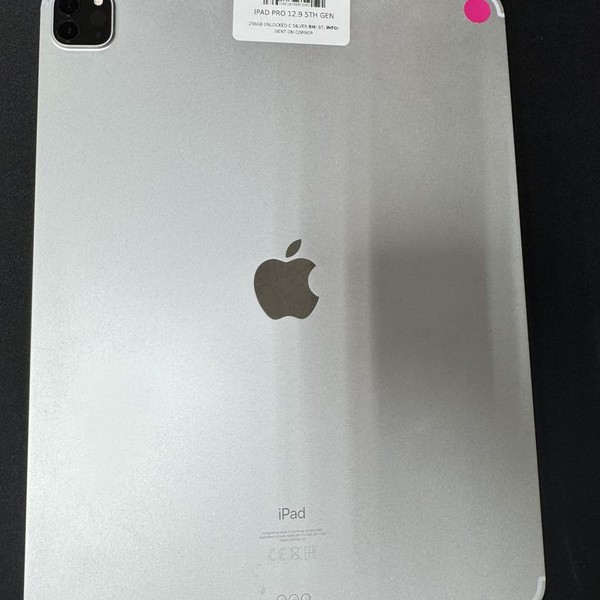 Apple iPad Pro 12.9 inch 5th Gen 2021 - Unlocked, 256 GB, Silver