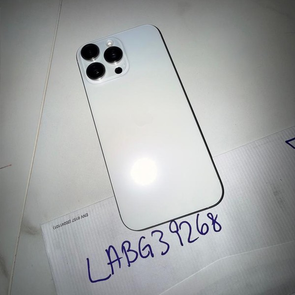 Apple iPhone 16 Pro Max - Unlocked, 256 GB, White, A3084