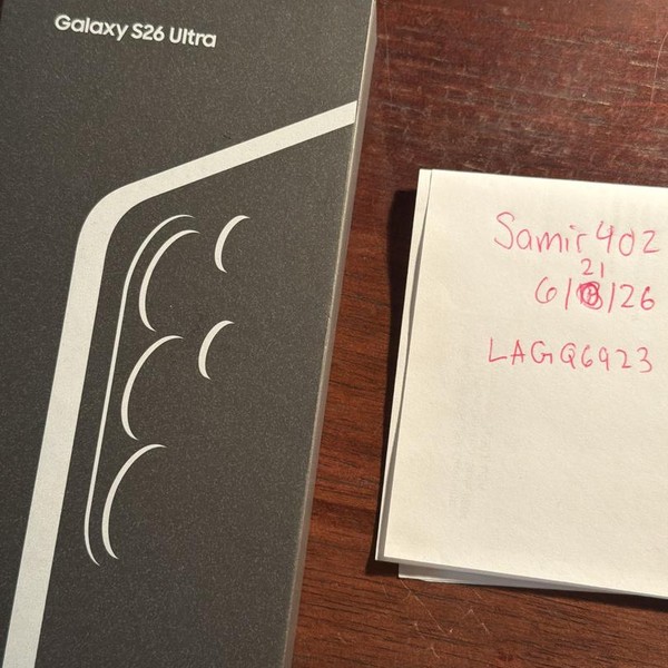 Samsung Galaxy S26 Ultra - Unlocked, 1 TB, Sky Blue, 16 GB, SM-S948U1