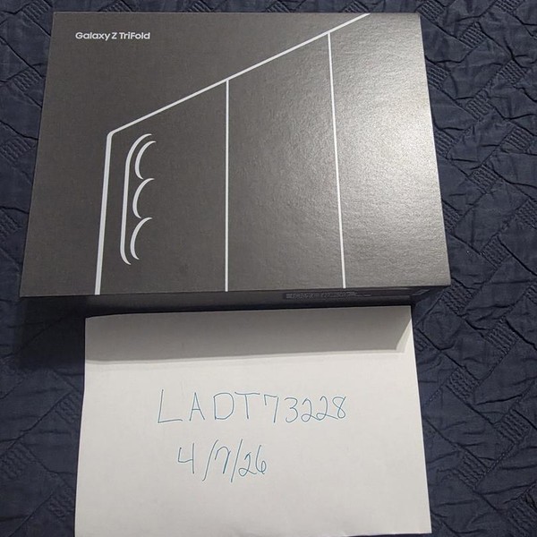 Galaxy Z Trifold - Unlocked, 512 GB, Crafted Black, 16 GB, SM-F968U1