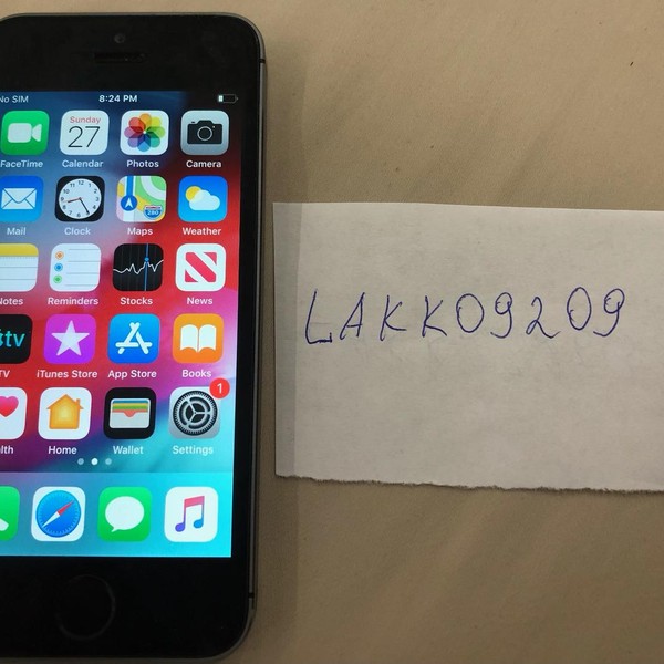Apple iPhone 5S - Unlocked, 16 GB, Gray, A1533, GSM