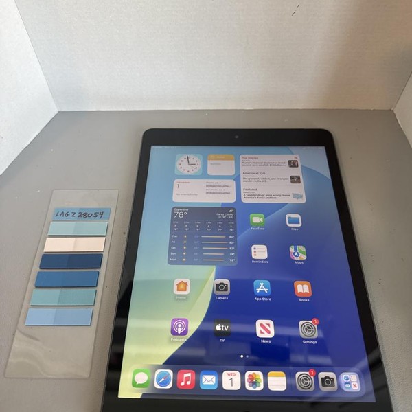 Apple iPad (9th Gen) - Unlocked, 256 GB, Gray, A2603