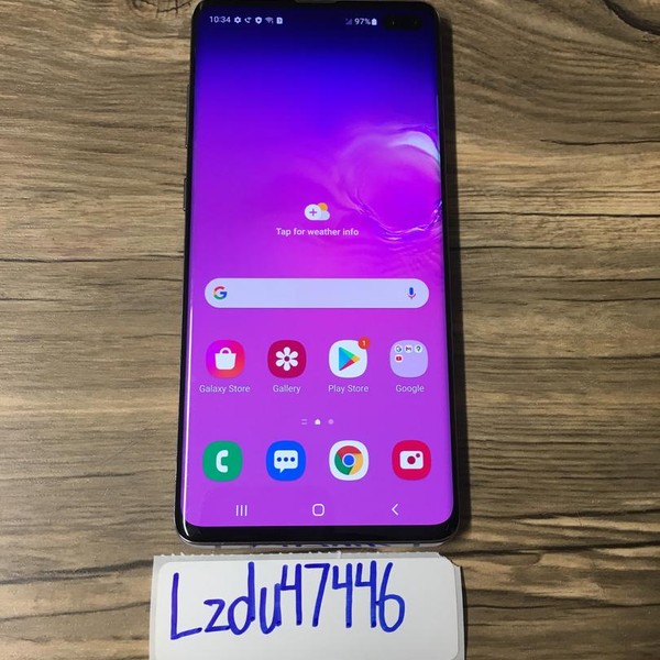 Samsung Galaxy S10 Plus - Verizon, 128 GB, Black, 8 GB, SM-G975U