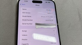 Good
													Apple iPhone 15 Pro Max - T-Mobile, Blue, 256 GB, A2849, photo 1 of 4