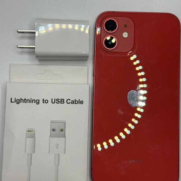 Apple iPhone 12 - Unlocked, 64 GB, Red, A2172