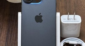 Good
													Apple iPhone 15 Pro - Unlocked, Blue, 256 GB, A2848, photo 1 of 8