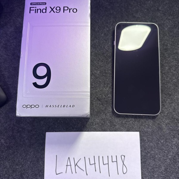 Oppo Find X9 Pro - Unlocked Non-US, 512 GB, Silk White, 16 GB
