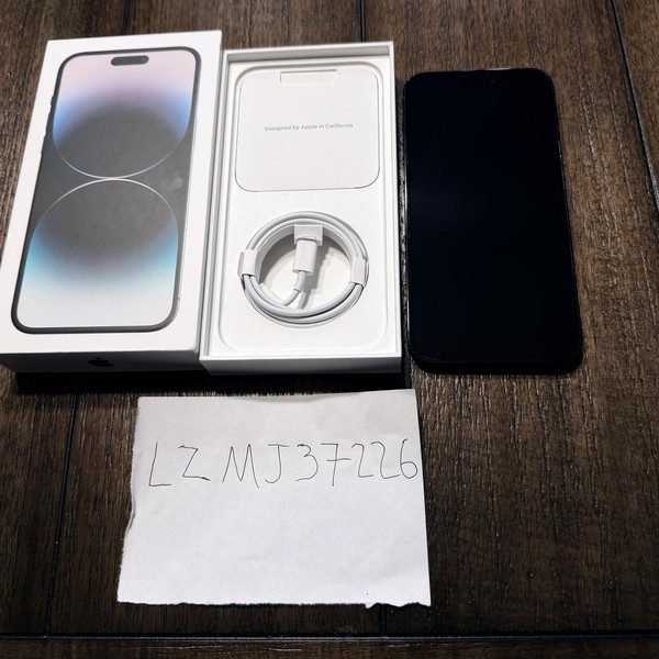 Apple iPhone 14 Pro Max - Unlocked, 256 GB, Black, A2651