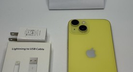 Good
													Apple iPhone 14 - Unlocked, Yellow, 256 GB, A2649, photo 4 of 5