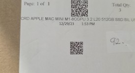 Mint
													Mac mini 2020 - Apple M1, Silver, 512 GB, 8 GB, photo 6 of 6