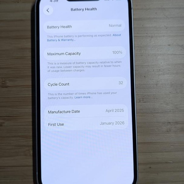 Apple iPhone 16e - Unlocked, 128 GB, White, A3212