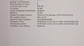 Fair
													MacBook Pro 2019 - 16" - I9, Gray, 1 TB, 16 GB, photo 4 of 12