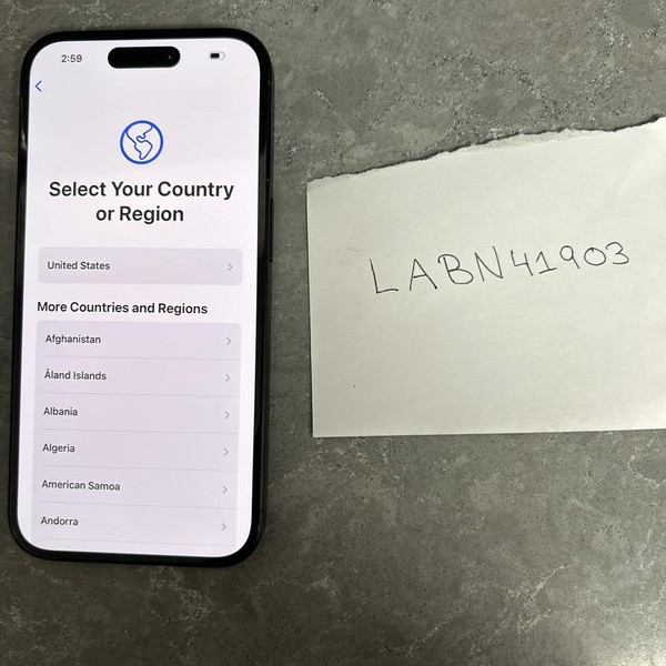 Apple iPhone 16 - Unlocked, 128 GB, Black, A3081