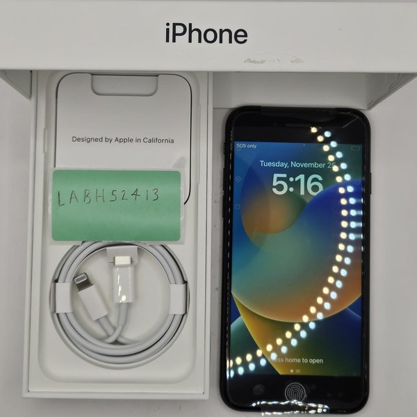 Apple iPhone SE 3rd Gen 2022 - Unlocked, 64 GB, Midnight, A2595