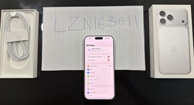 Mint
													Apple iPhone 17 Pro Max - Unlocked, Silver, 256 GB, A3257, photo 1 of 13