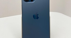 Fair
													Apple iPhone 12 Pro Max - Unlocked, Pacific Blue, 256 GB, A2342, photo 3 of 8