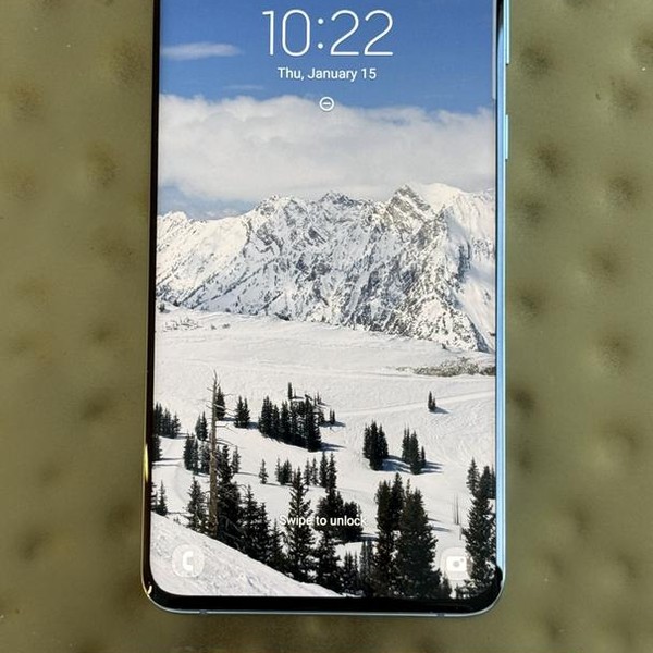 Samsung Galaxy S20 Plus 5G - Unlocked, 128 GB, Cloud Blue, 12 GB, SM-G986U1