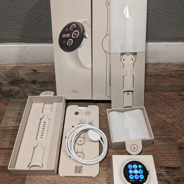 Google Pixel Watch 3 - Wi-Fi, Silver, 41mm, Wi-Fi