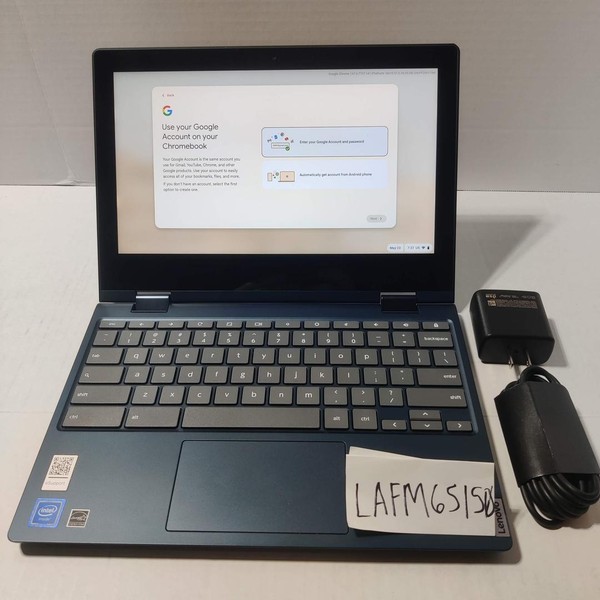 Lenovo Flex 3 Chromebook 11 inch - 64 GB, Navy Blue, 4 GB, MediaTek