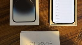 Good
													Apple iPhone 14 Pro Max - Unlocked, Black, 128 GB, A2651, photo 2 of 5