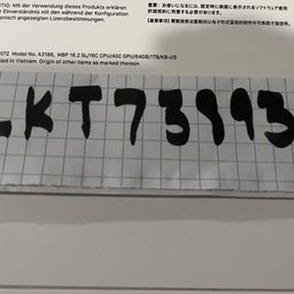 MacBook Pro 2024 - 16 inch - 1 TB, Silver, 64 GB, Apple M4 Max 16-core