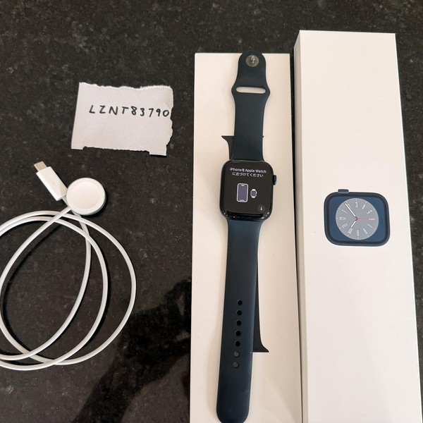 Apple Watch Series 8 45mm - Midnight, A2771 - GPS, Aluminum
