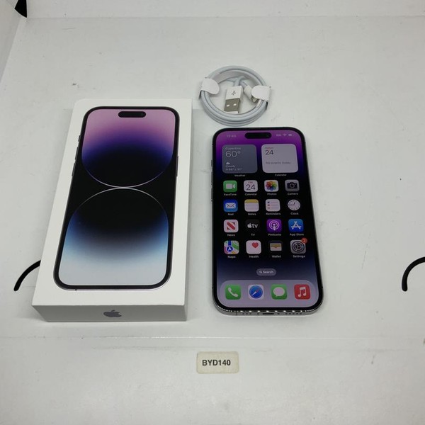 Apple iPhone 14 Pro - Unlocked, 256 GB, Purple, A2650