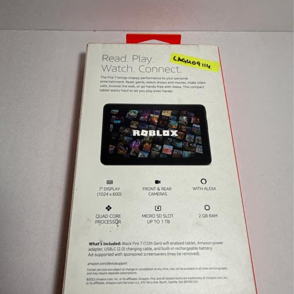 Amazon Fire 7 2019 - Wi-Fi, 16 GB, Black