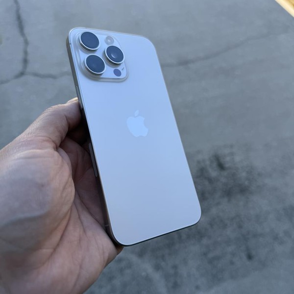 Apple iPhone 15 Pro Max - Unlocked, 1 TB, White, A2849