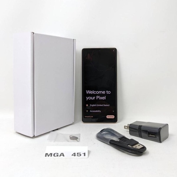 Google Pixel 7 Pro - Unlocked, 128 GB, Snow, 12 GB, GE2AE