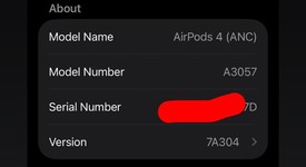 Used
													Apple AirPods 4th Gen - Active Noise Cancellation, photo 4 of 4