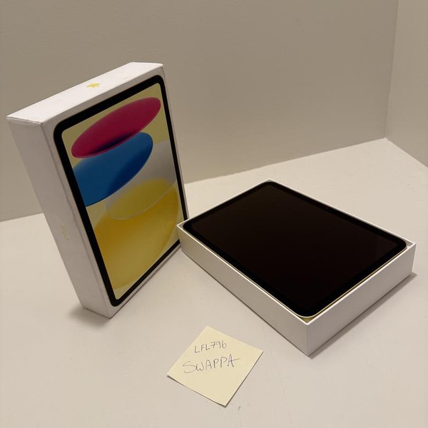 Apple iPad 10th Gen - Wi-Fi, 256 GB, Yellow, A2696