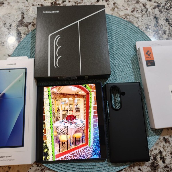 Samsung Galaxy Z Fold7 - Unlocked, 1 TB, Blue Shadow, 16 GB, SM-F966U1