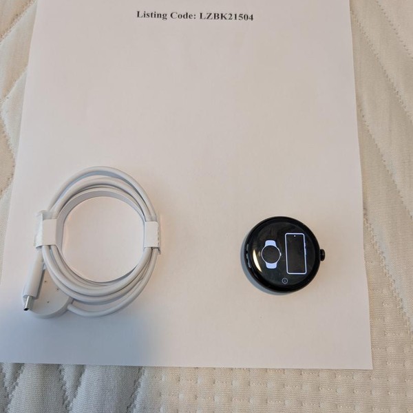 Google Pixel Watch 3 - Unlocked, Black, 45mm, LTE