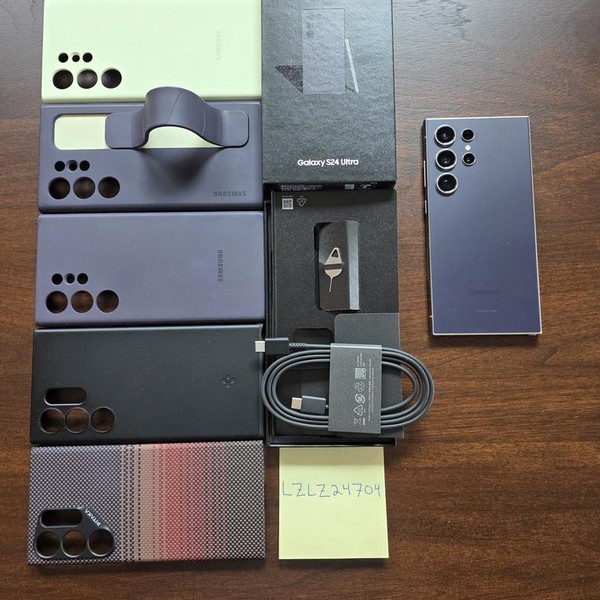 Samsung Galaxy S24 Ultra - Unlocked, 512 GB, Violet, 12 GB, SM-S928U1