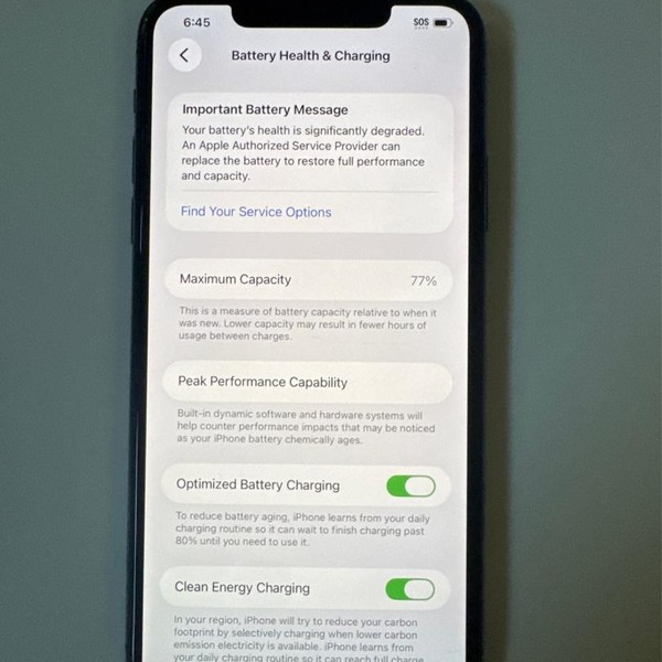 Apple iPhone 11 Pro Max - Unlocked, 64 GB, Gray, A2161