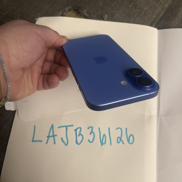 Apple iPhone 16 - Unlocked, 128 GB, Ultramarine, A3081